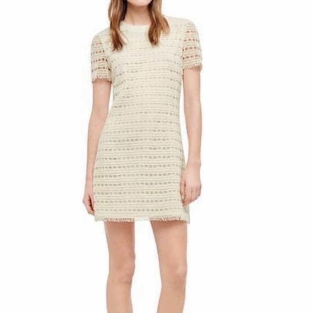 Tory Burch Light Cream Crochet Dress size SP